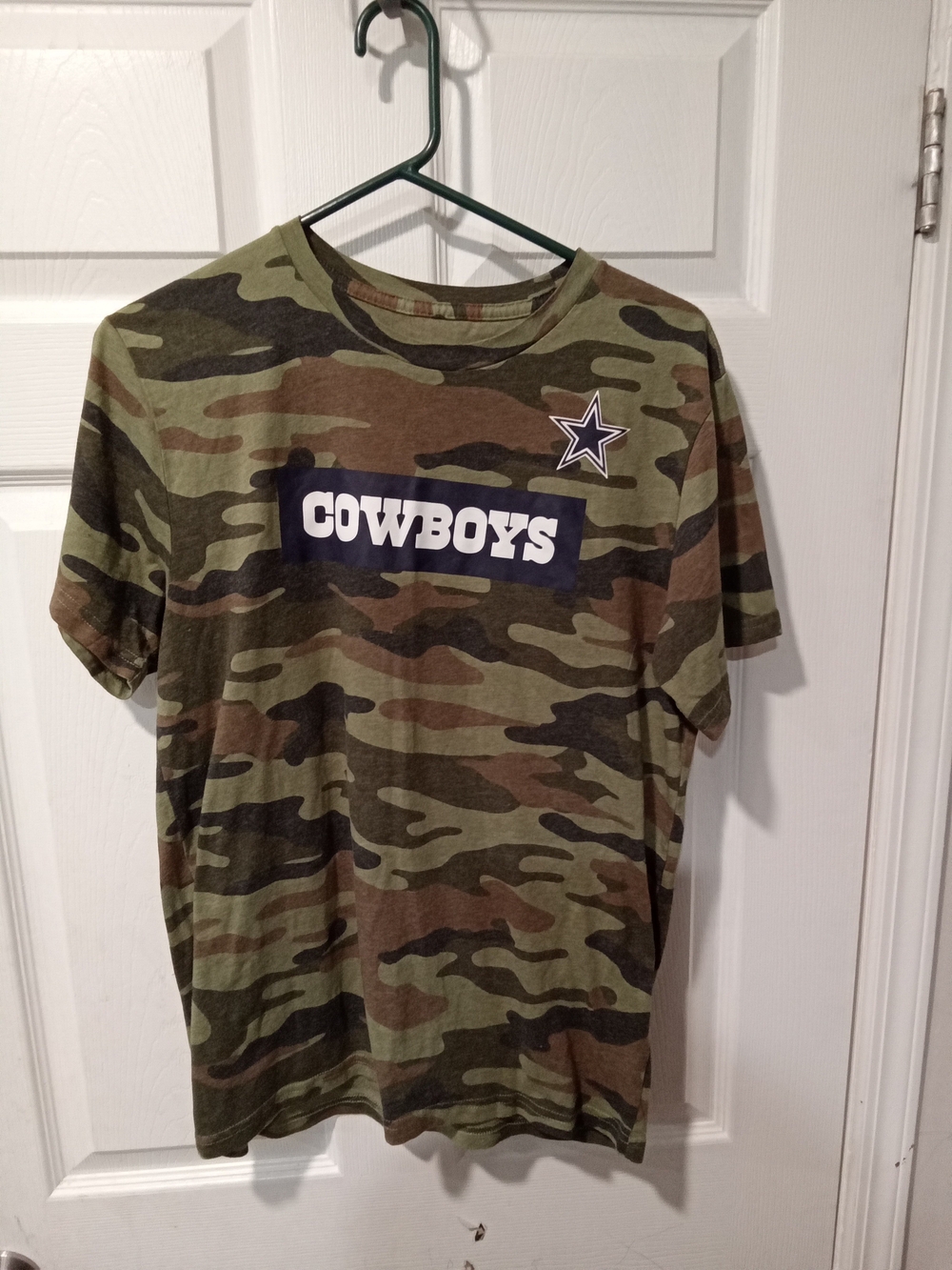 Dallas Camo Short Sleeve Jersey Tee - Green Camo